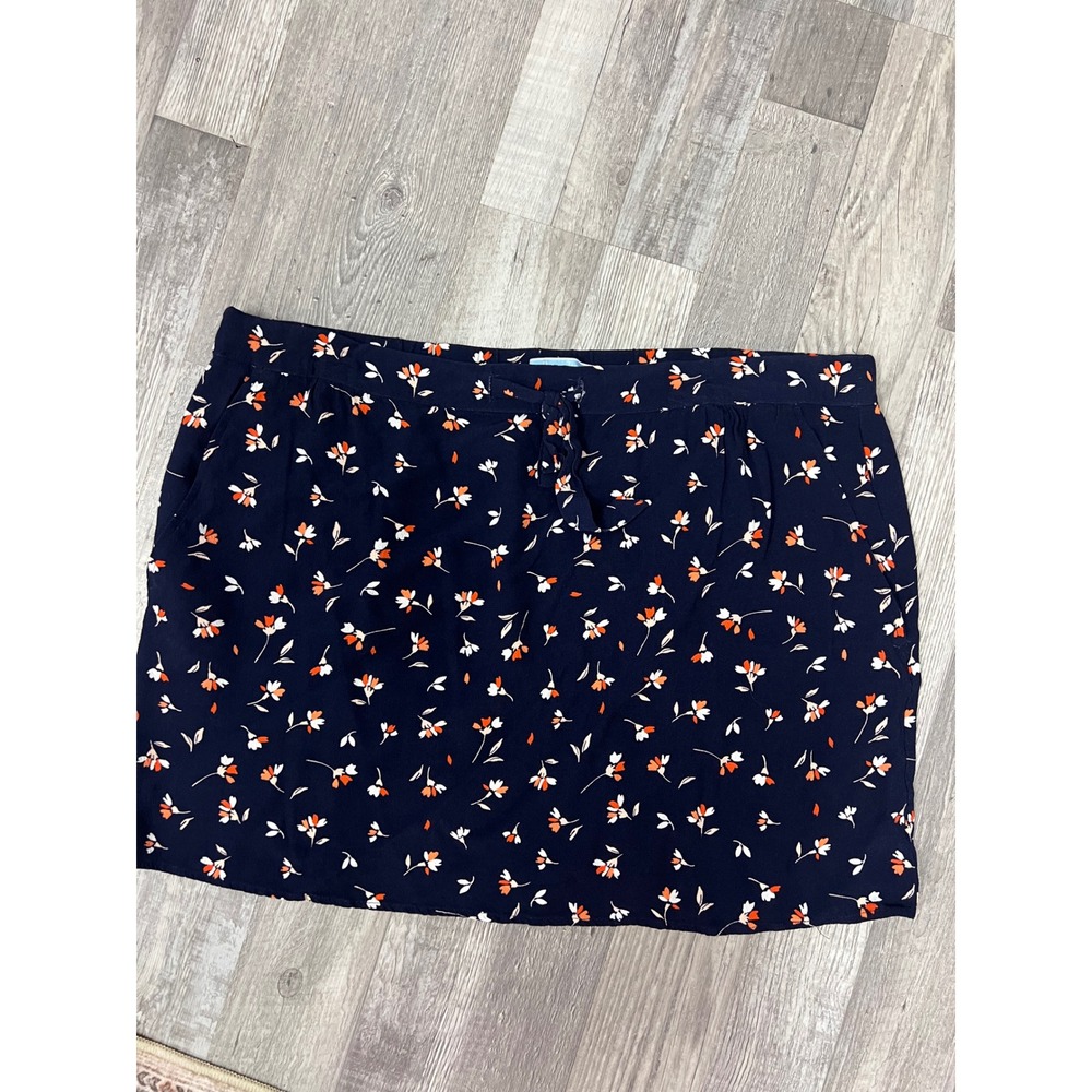 Draper James Floral Mini Skirt Casual Everyday Skater Skirt XL